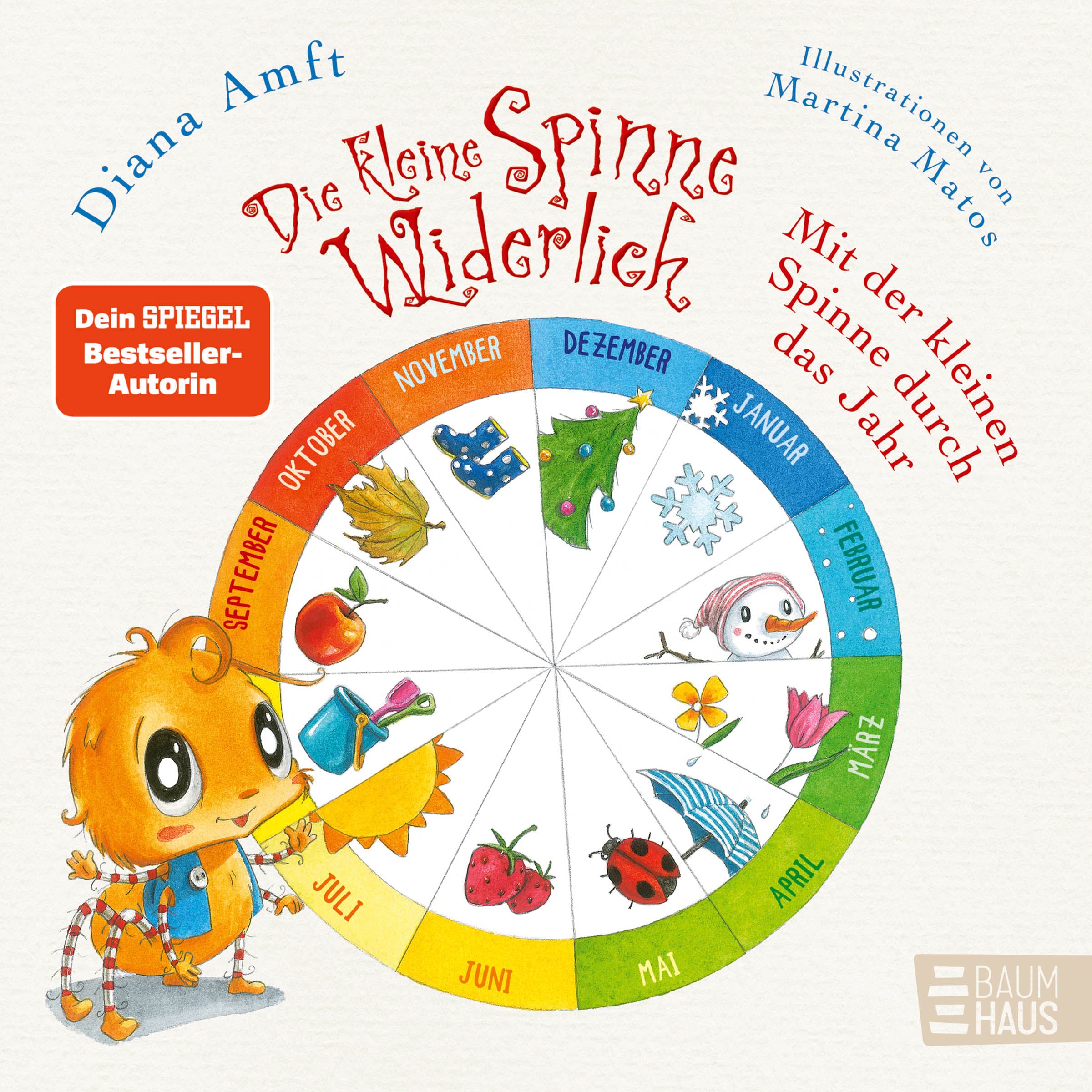 Produktbild: Die kleine Spinne Widerlich – Mit der kleinen Spinne durch das Jahr (9783833908859 )