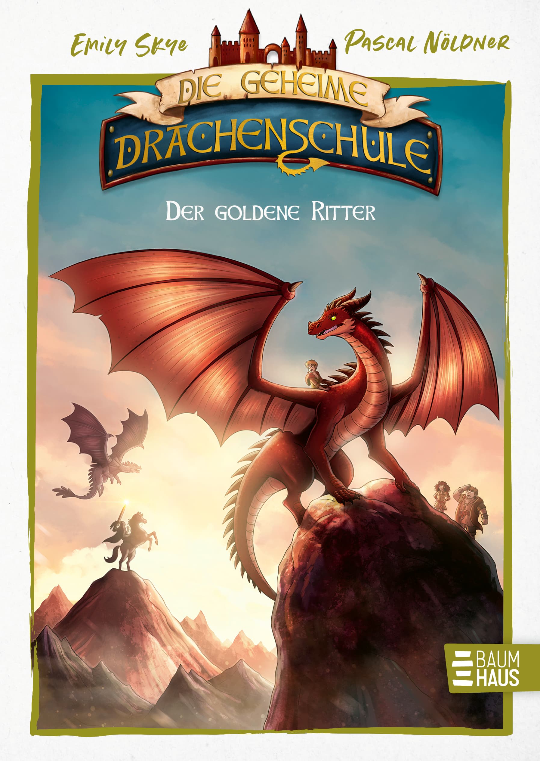 Produktbild: Die geheime Drachenschule - Der goldene Ritter (9783833909900 )