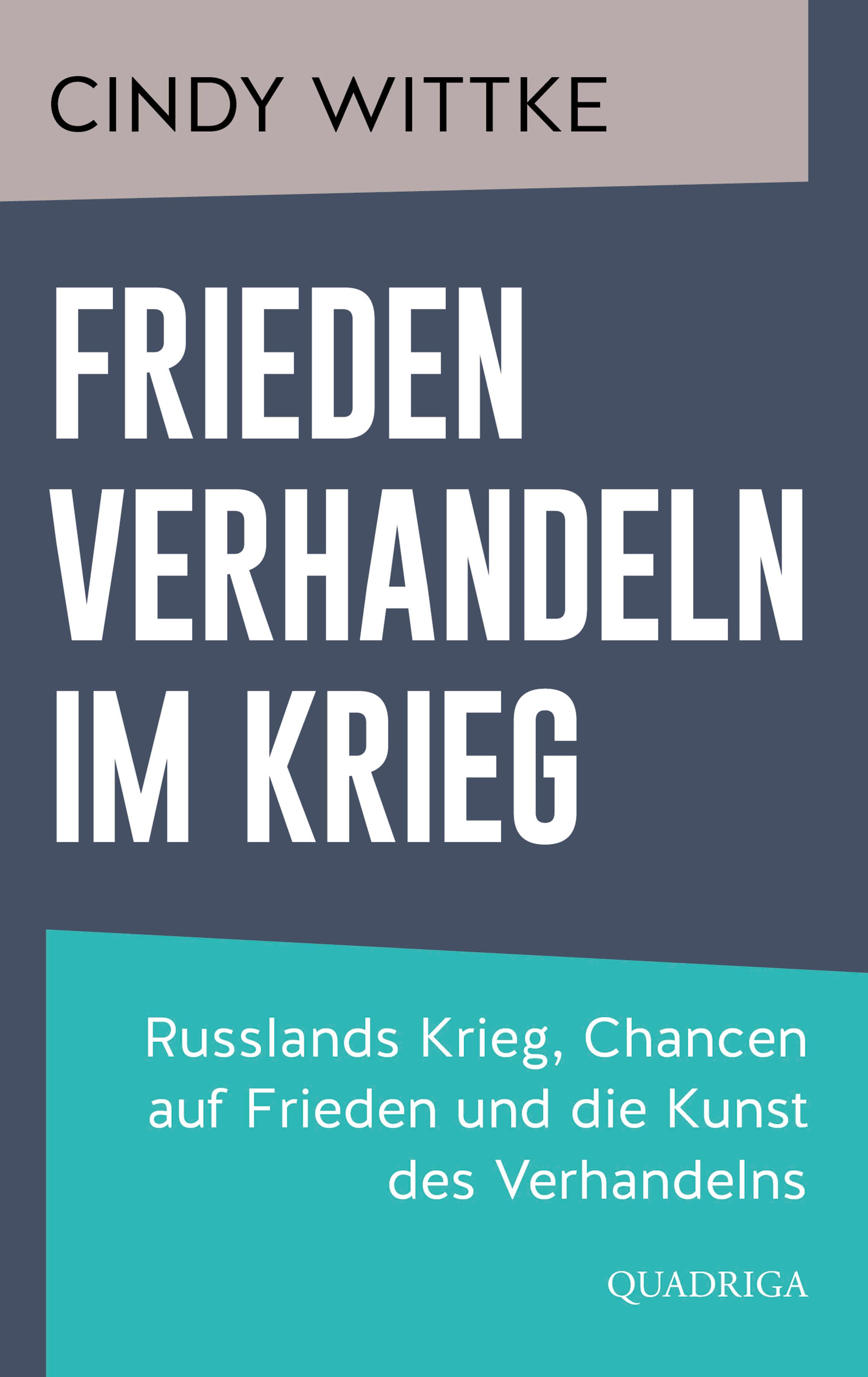 Produktbild: Frieden verhandeln im Krieg (9783869951478 )