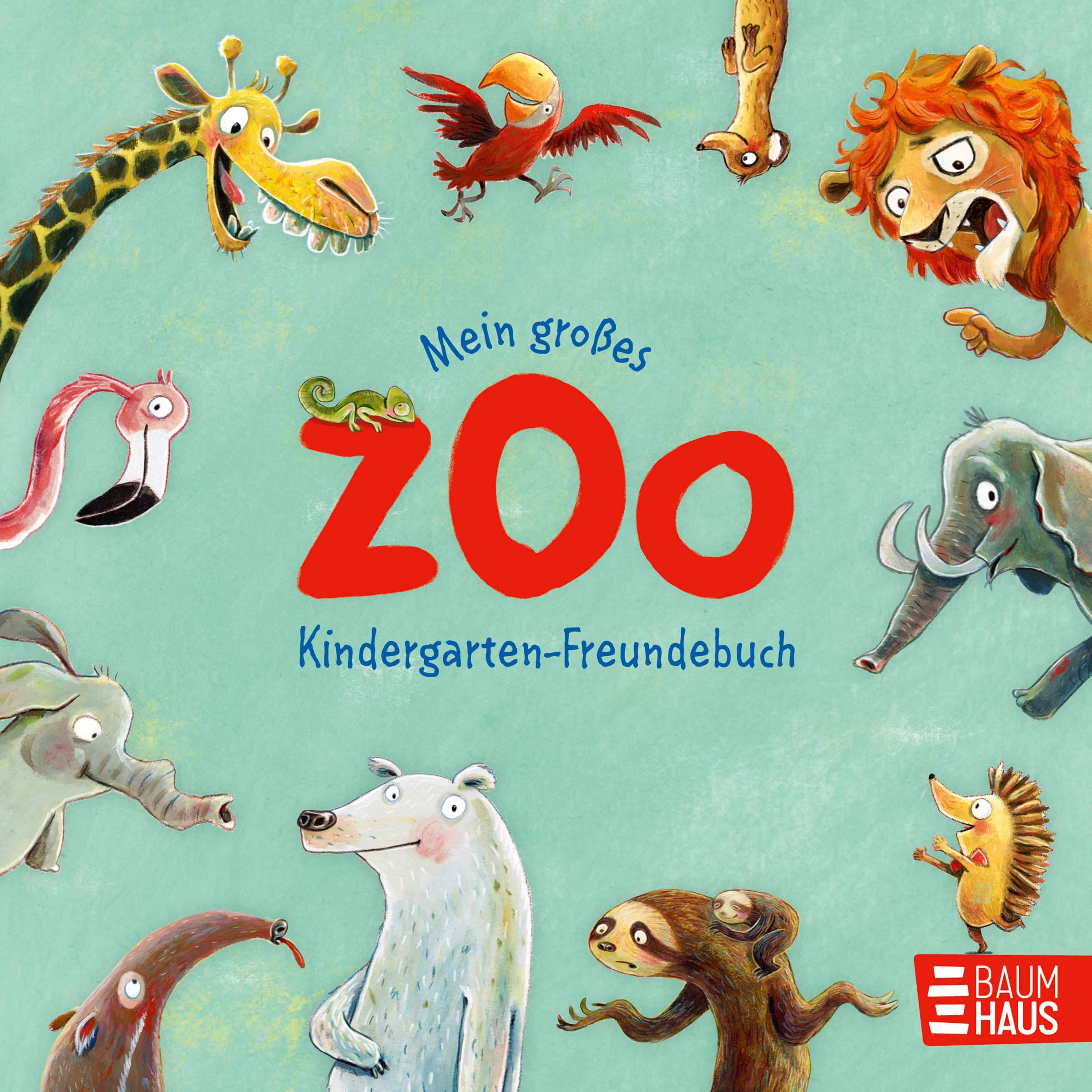 Produktbild: Mein großes Zoo Kindergarten-Freundebuch (9783833909573 )