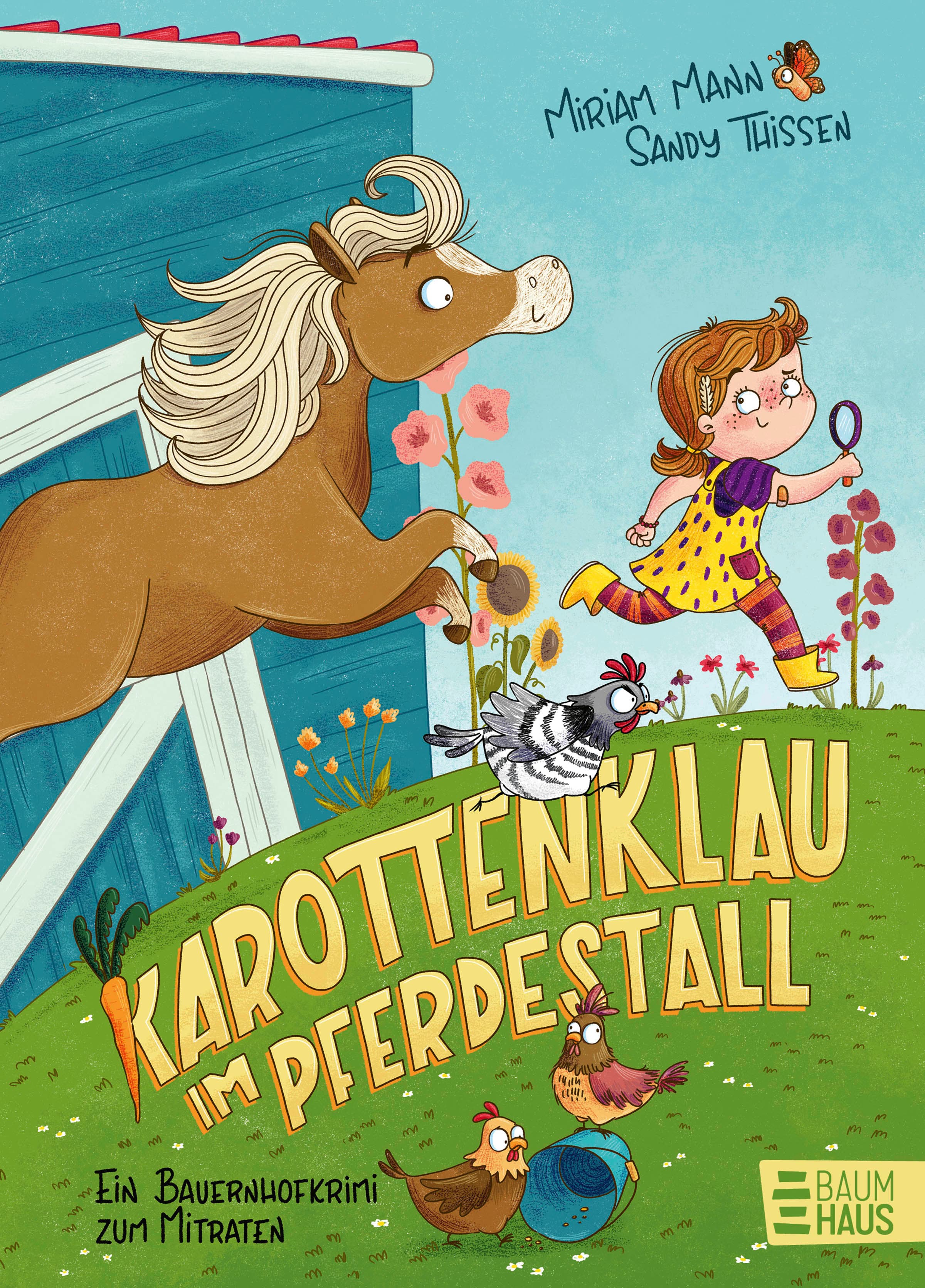Produktbild: Karottenklau im Pferdestall - Ein Bauernhofkrimi zum Mitraten (9783833908668 )