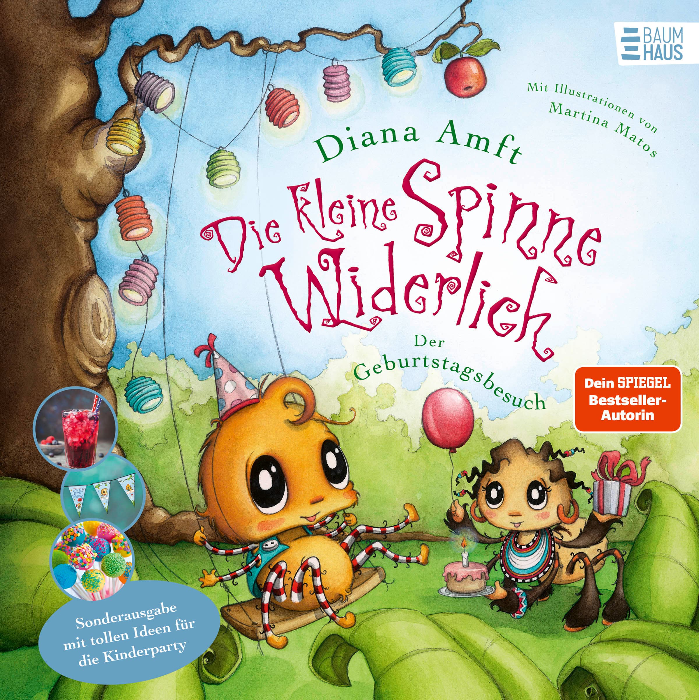Produktbild: Die kleine Spinne Widerlich – Der Geburtstagsbesuch – Sonderausgabe mit tollen Ideen für die Kinderparty (9783833908910 )