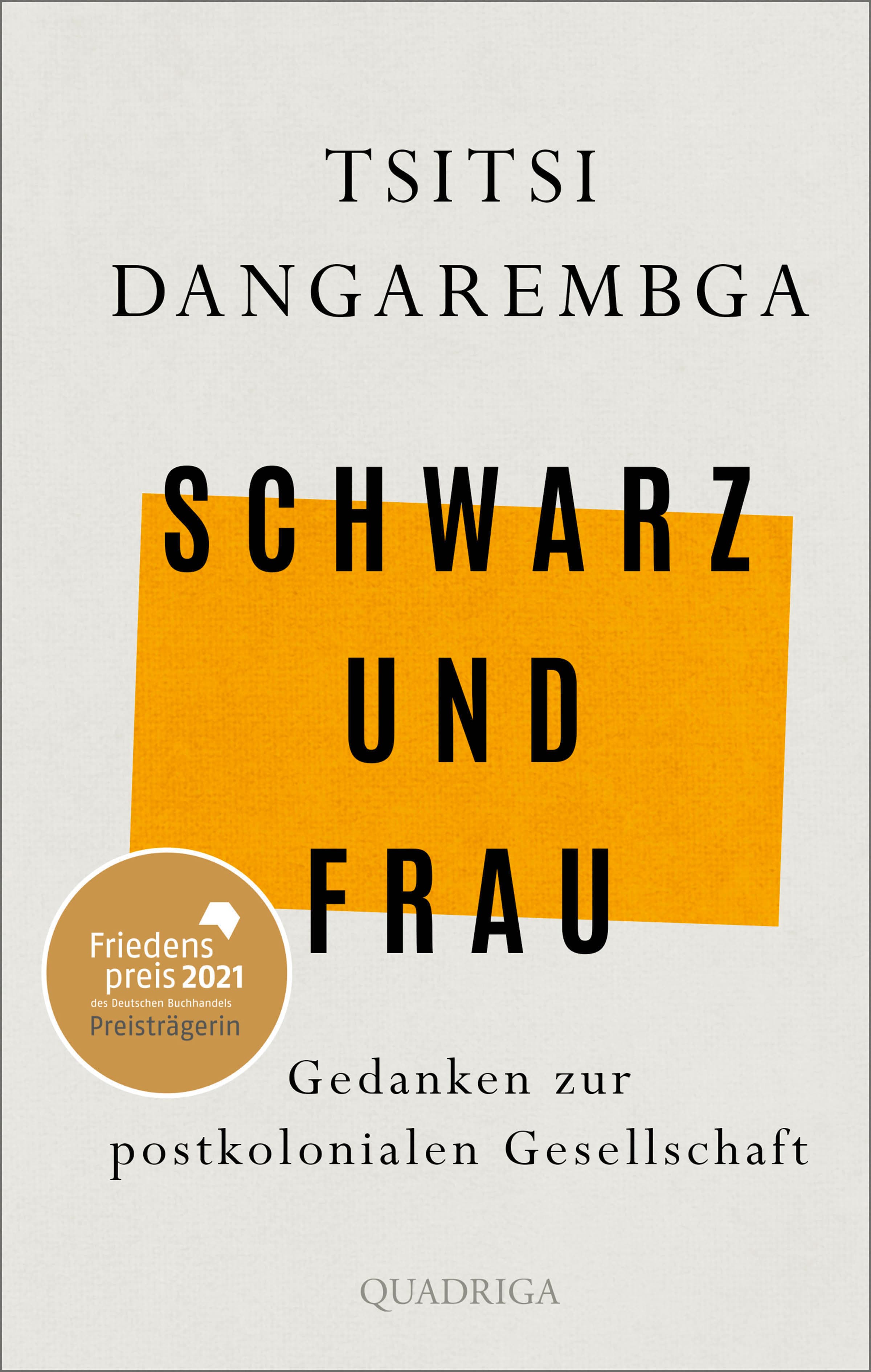 Produktbild: Schwarz und Frau (9783869951270 )
