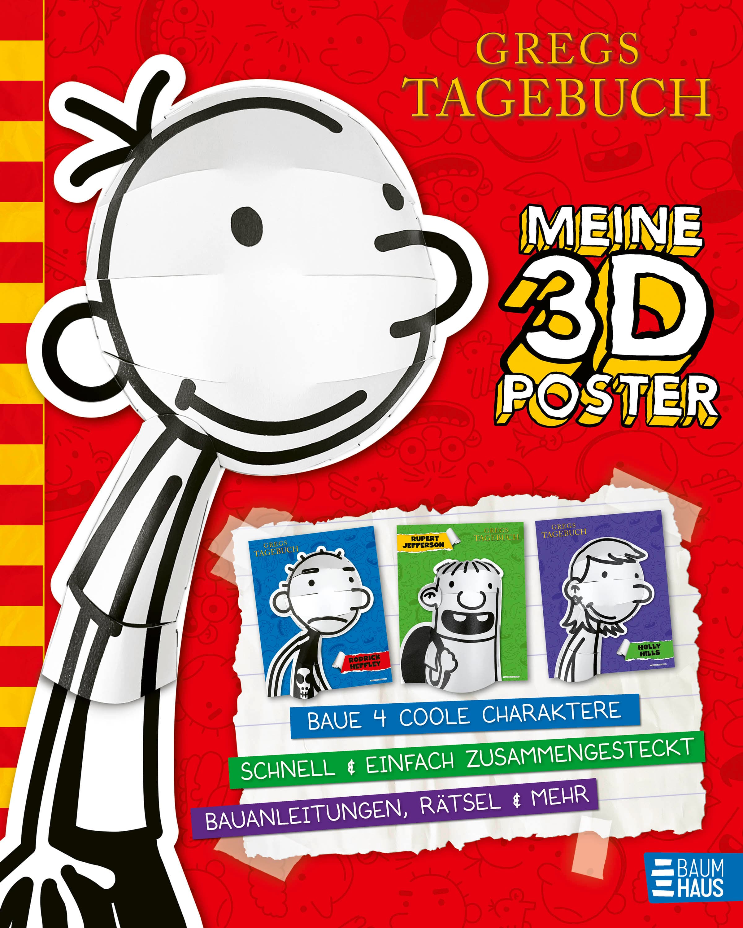 Produktbild: Gregs Tagebuch - Meine 3D-Poster (9783833910098 )