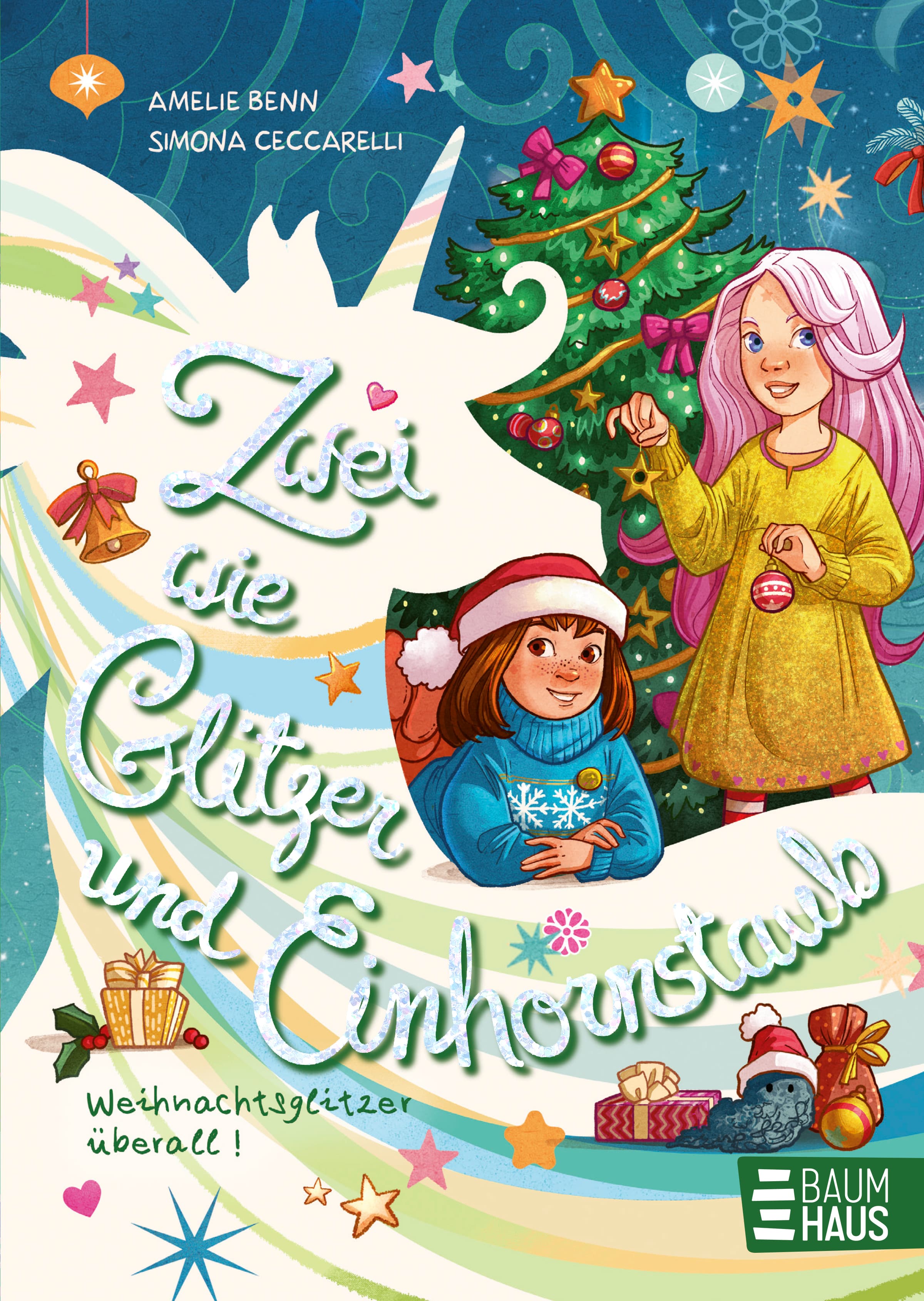 Produktbild: Zwei wie Glitzer und Einhornstaub – Weihnachtsglitzer überall! (9783833909115 )