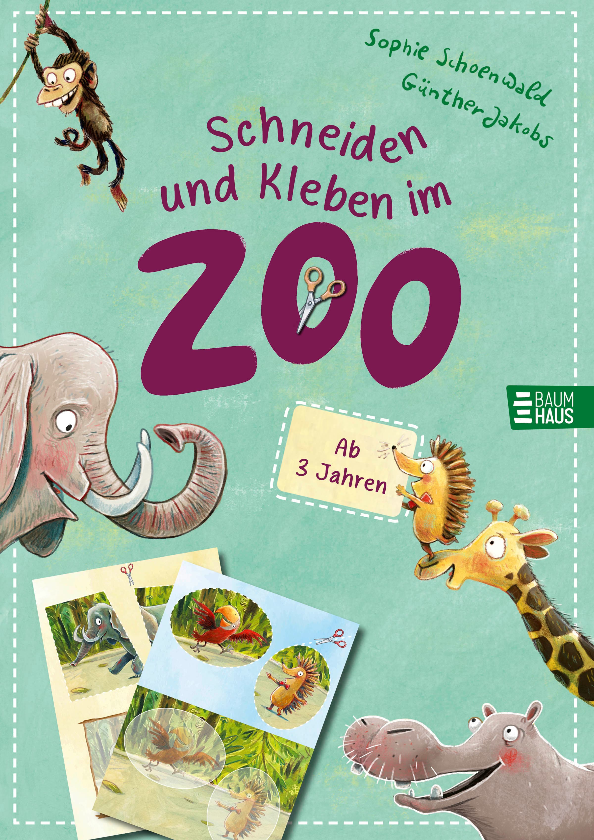 Schneiden und Kleben - im Zoo