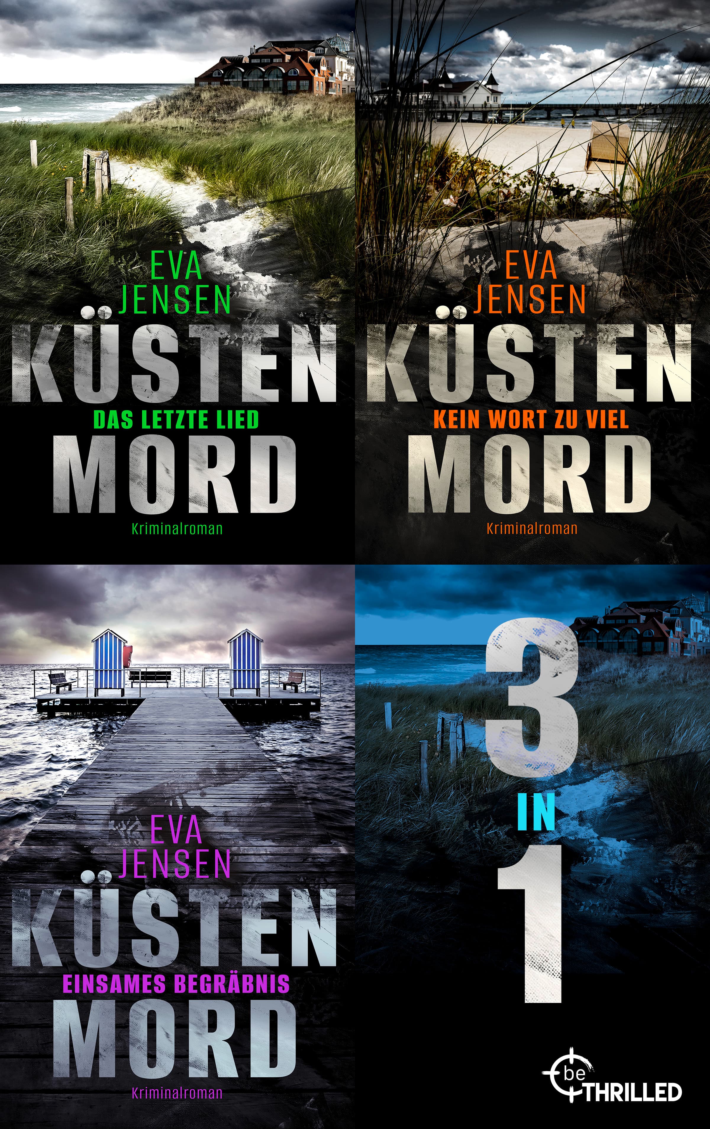 Küstenmord - Drei Küstenkrimis in einem Band!